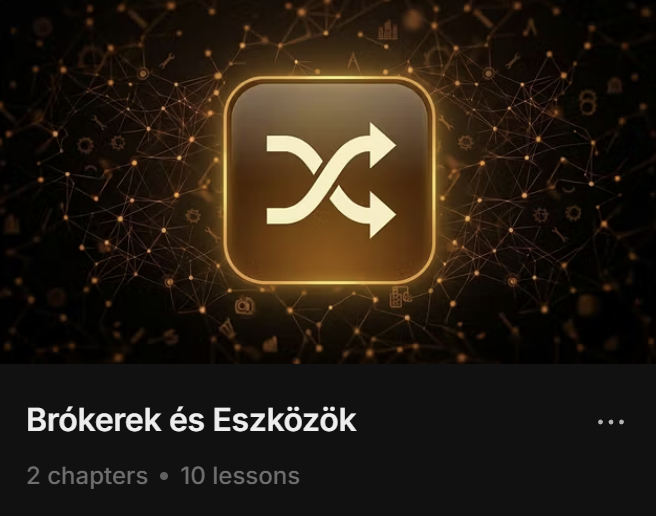 Brókerek modul borító